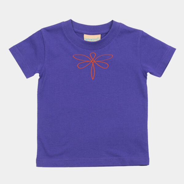 Medium Orange Dragonfly - Baby/Toddler T-Shirt Thumbnail