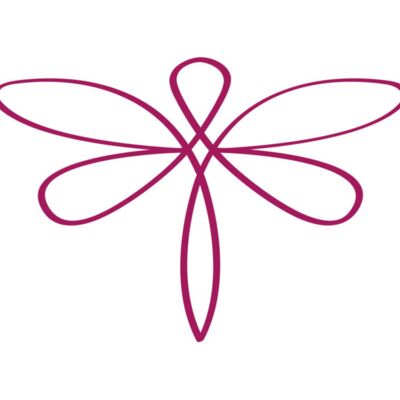 Dragonfly solid dark magenta Thumbnail